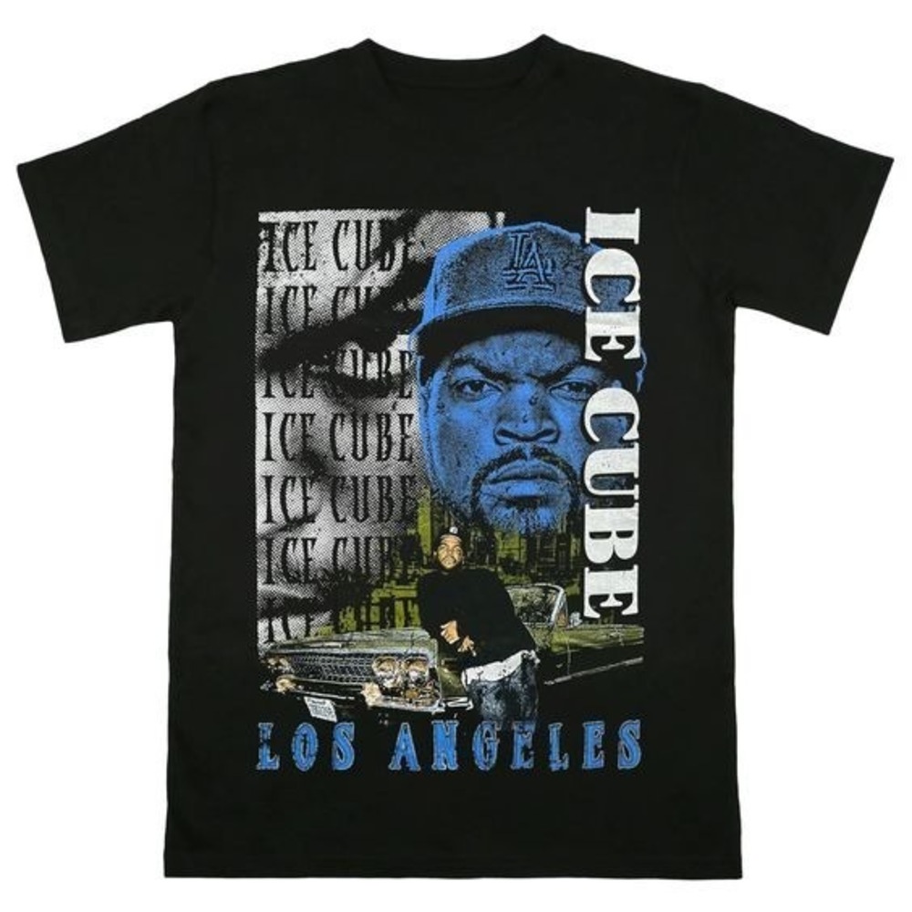 Ice Cube - Los Angeles - Black T-Shirt